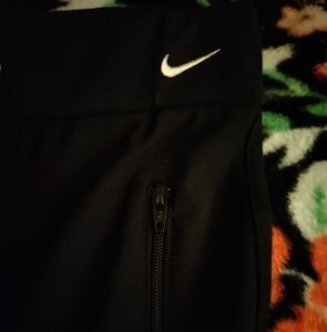 Nike Black Athletic Pants Dri Fit.